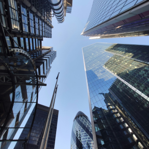 - “Modern office building in London receiving Pat Testing Services”