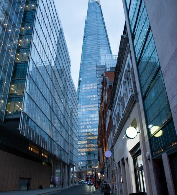 Typical UK office building representing commercial PAT testing clients