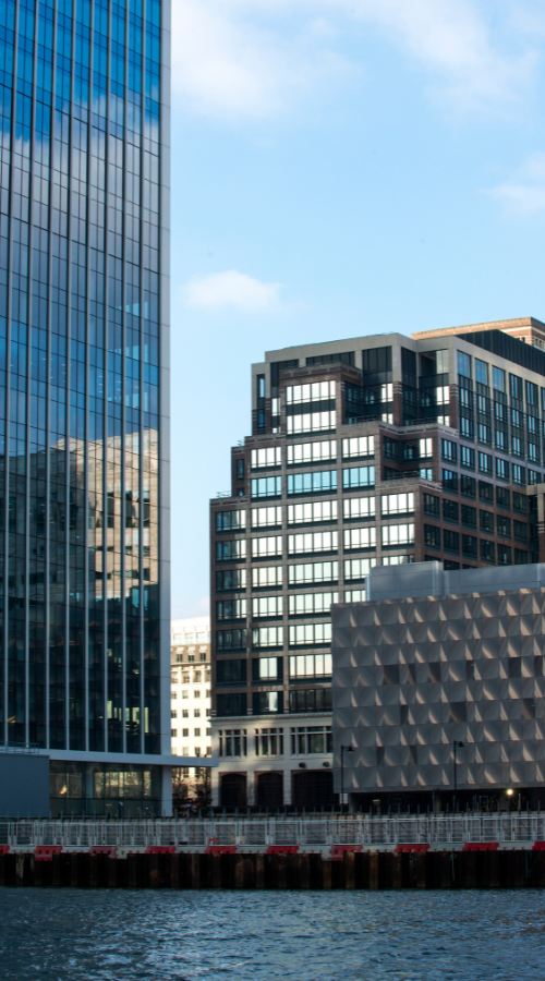 Typical UK office building representing commercial PAT testing services"