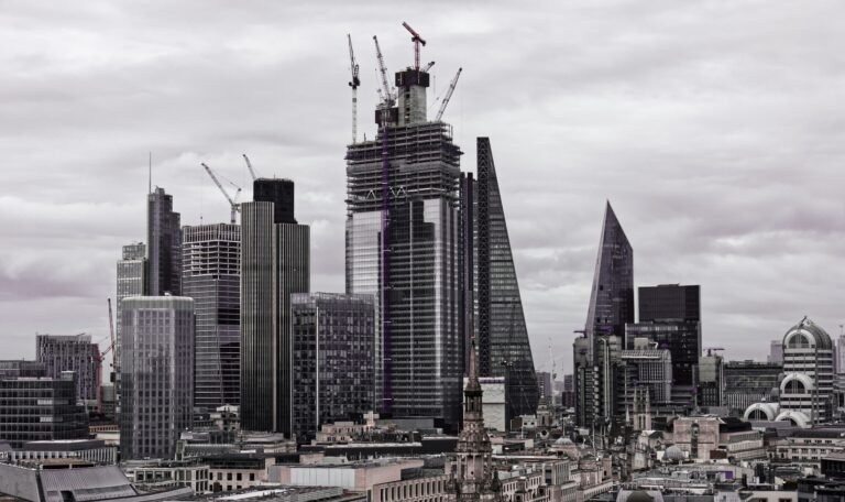 Typical UK office building representing commercial PAT testing clients